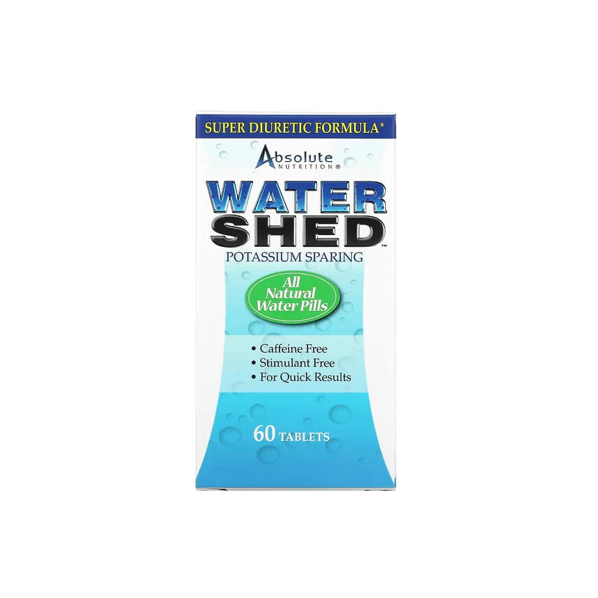 Absolute Nutrition WaterShed Diuretic 60tab. Diuretyk Nadmiar Wody