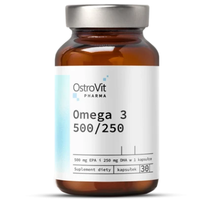 OstroVit Pharma Omega 3 500/250 - 30kaps.
