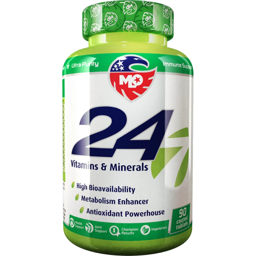 MLO Green 24/7 Vitamins & Minerals 90tab. Witaminy i Minerały