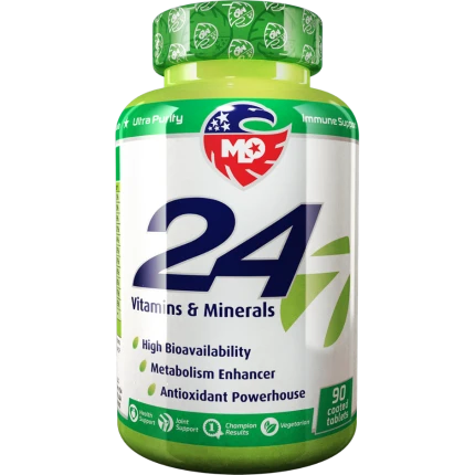 MLO Green 24/7 Vitamins & Minerals 90tab. Witaminy i Minerały