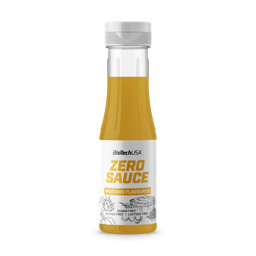 BioTech Zero Sauce 350ml - Mustard