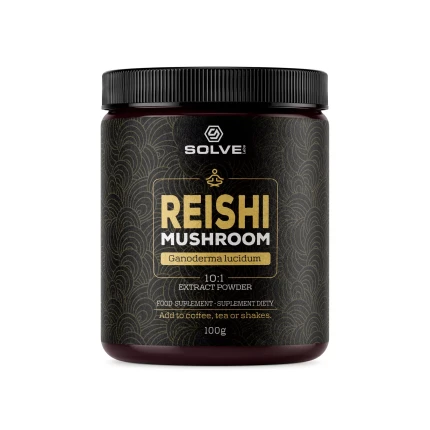 Solve Labs Reishi 10:1 Powder 100g Lakownica Żółtawa