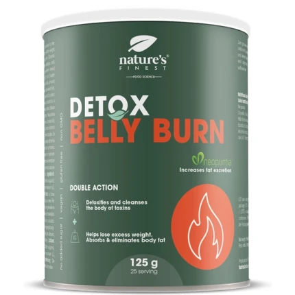 Nature's Finest Detox Belly Burn 125g Pomarańcza Spalacz Tłuszczu