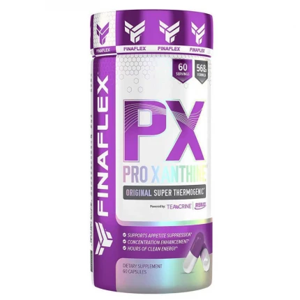 FinaFlex PX Pro Xanthine 60kaps. Mocny Spalacz Tłuszczu