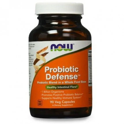 NOW Probiotic Defense 90vkaps. Probiotyk