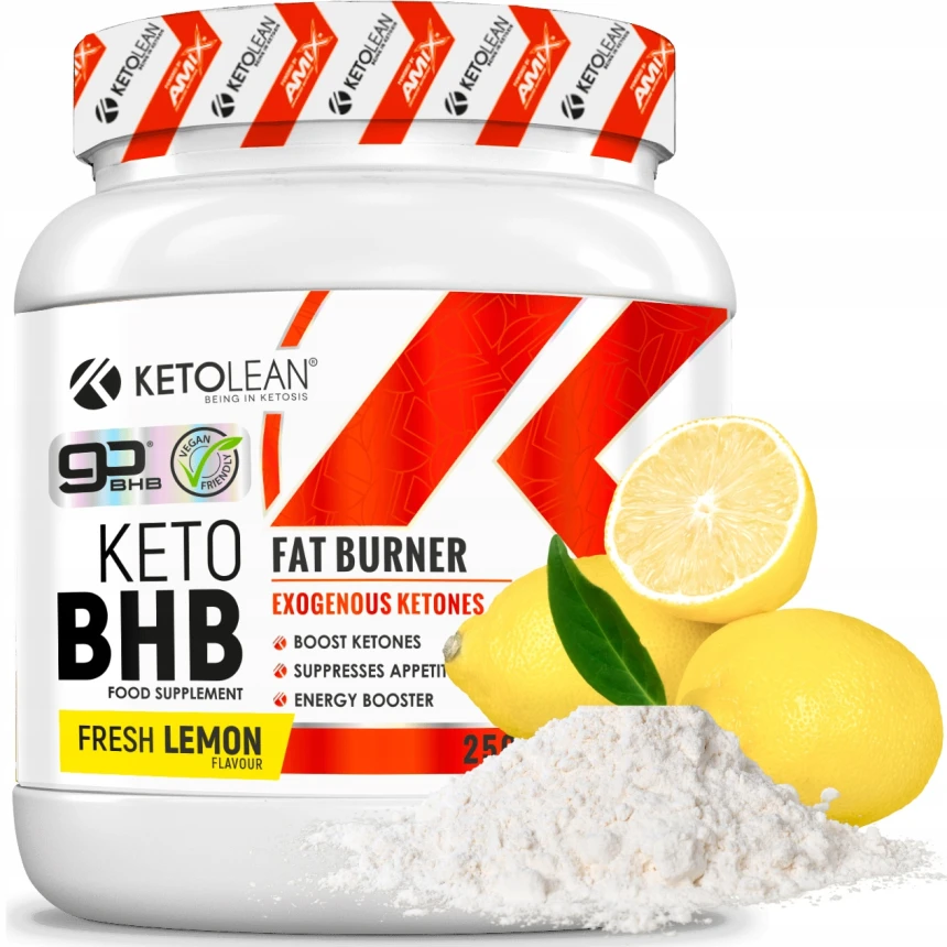 Amix KetoLean Keto Fat Burner 250g Spalacz Tłuszczu Ketoza