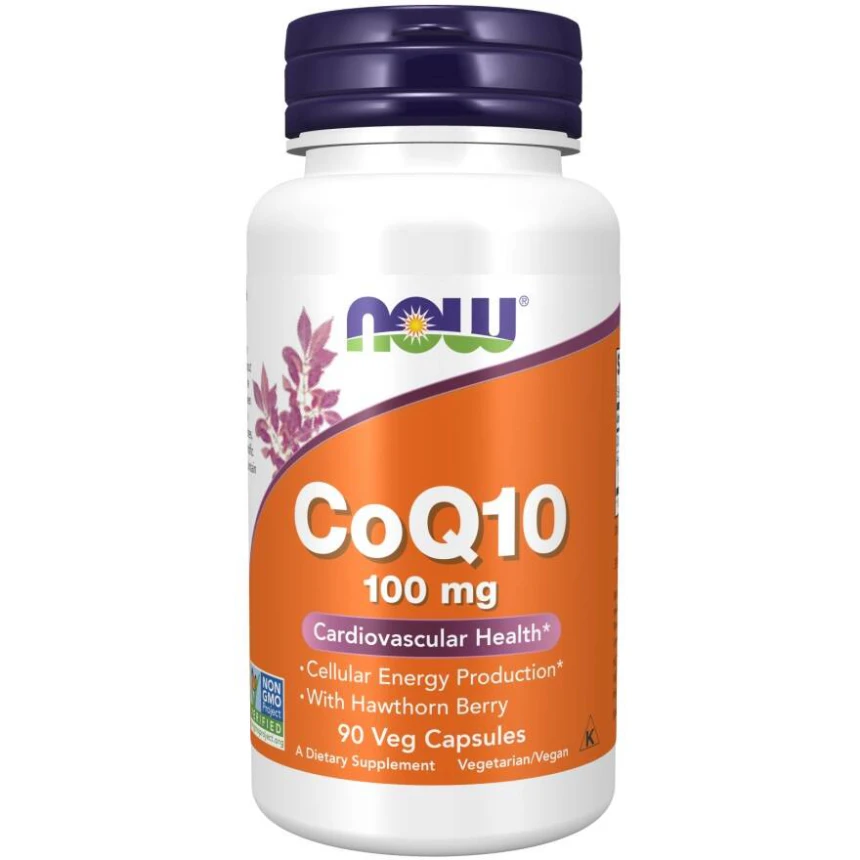 Now Foods CoQ10 100mg 90vkaps. Koenzym Q10