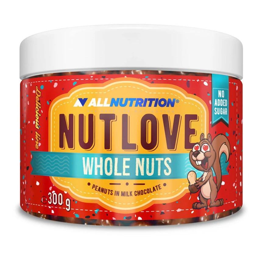 AllNutrition NUTLOVE  Wholenuts  Arachidy w Mlecz. Czekoladzie
