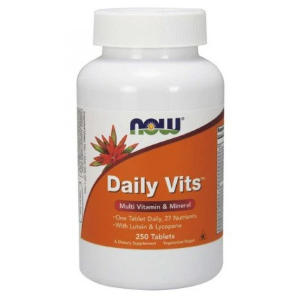 NOW Daily Vits Multi Vitamin & Mineral - 250tabs.