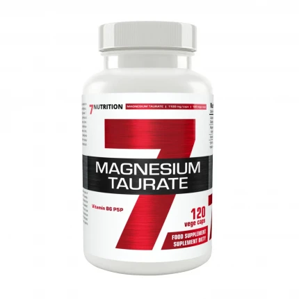7Nutrition Magnesium Taurate 120vkaps. Taurynian Magnezu