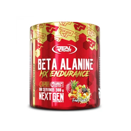 Real Pharm Beta Alanine Powder 300g Beta-Alanina Wytrzymałość
