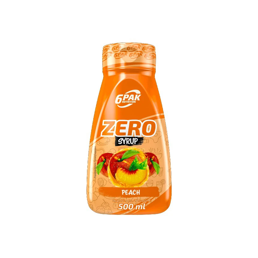 6PAK Sauce ZERO 500ml - Peach