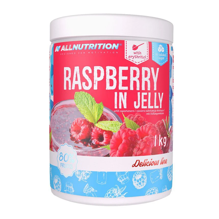 AllNutrition Maliny w Żelu Raspberry in Jelly Frużelina - 1000g
