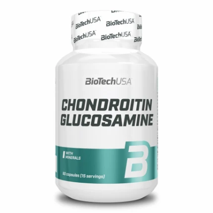 BioTech Chondroitin Glucosamine 60kaps. Chondroityna Glukozamina