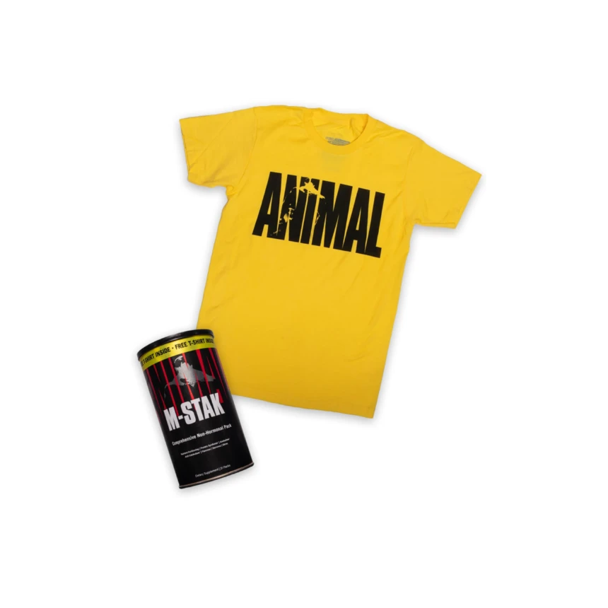 Universal Animal M-Stak 21sasz + T-Shirt Booster testosteronu