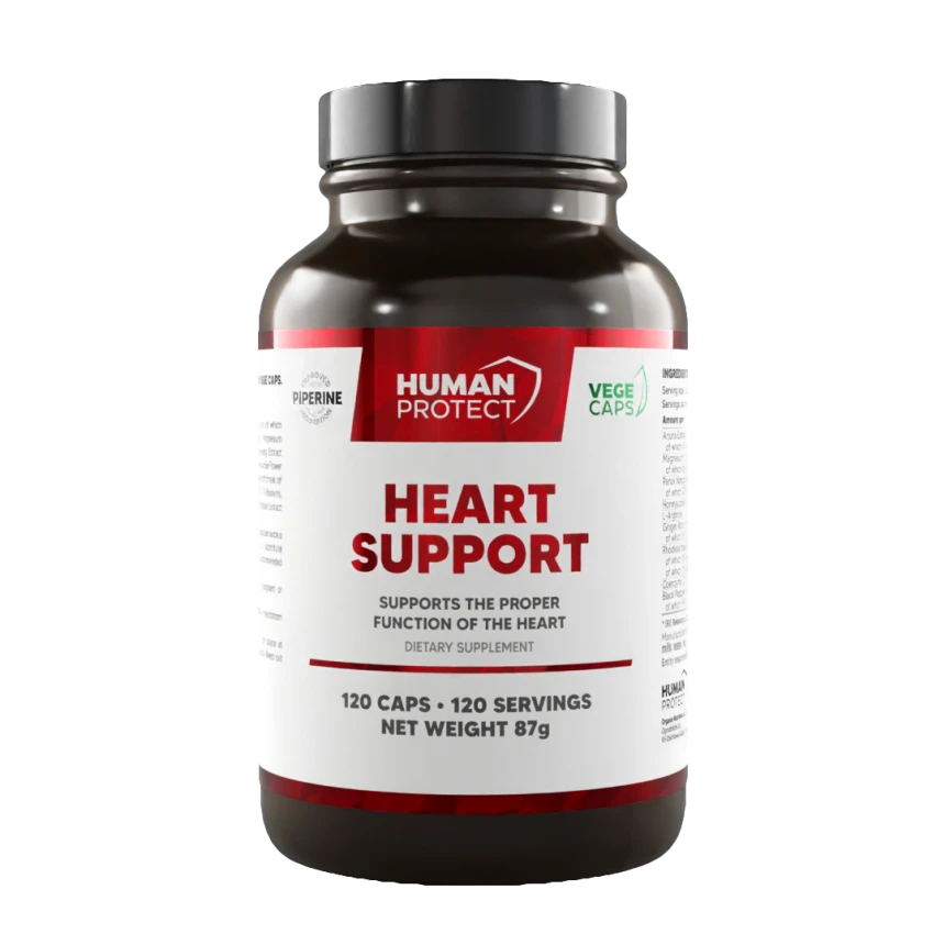 Human Protect Heart Support 120kaps. Wsparcie Pracy Serca