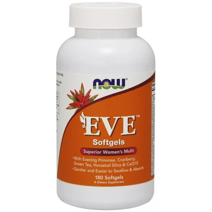 NOW Foods EVE Women's Multiple Vitamin 180softgels.  Witaminy dla kobiet