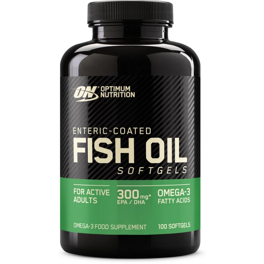 Optimum Fish Oil Omega 3 100 softgels Olej Rybi Kwasy EPA DHA