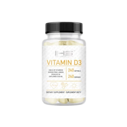 IHS Vitamin D3 2000IU 240softgels Witamina D3