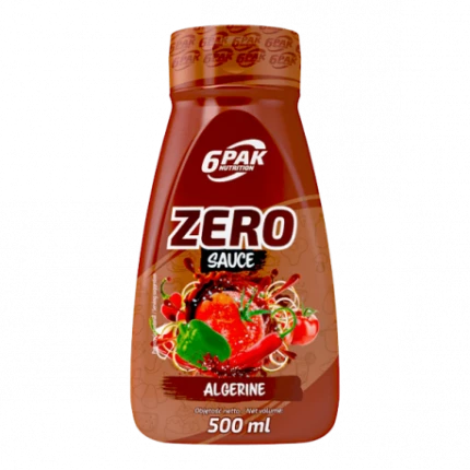 6PAK Sauce ZERO 500ml - Algerine