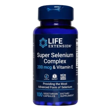 Life Extension Super Selenium Complex 100vkaps. Selen, Witamina E