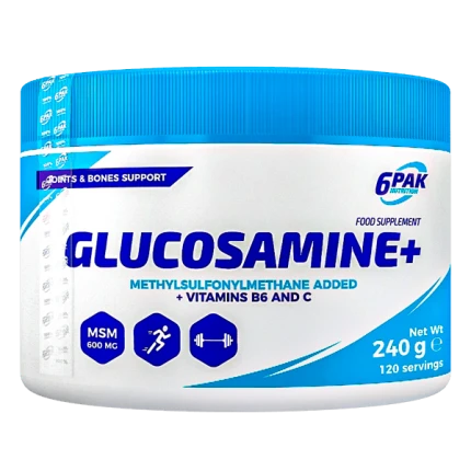6PAK Glucosamine+ 240g Glukozamina