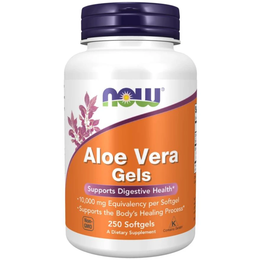 Now Foods Aloe Vera 10000 250softgels Aloes