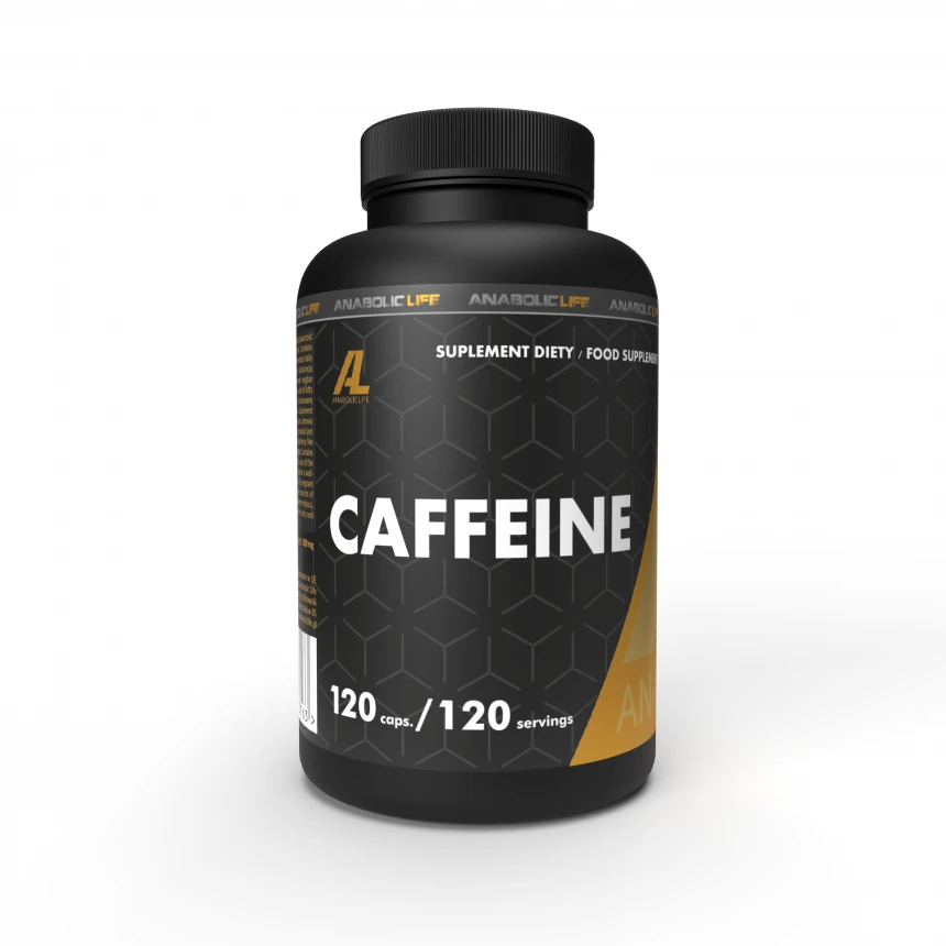 Anabolic Life Caffeine 200mcg 120kaps. Czysta Kofeina