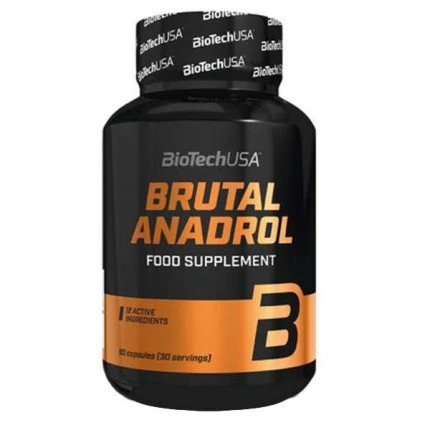 BioTech Brutal Anadrol 90kaps. Booster testosteronu