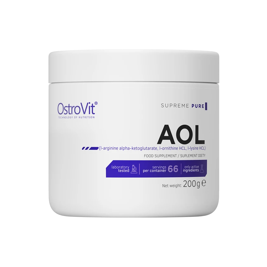 OstroVit AOL 200g Alfa-ketoglutaran L-argininy L-ornityna L-lizyna