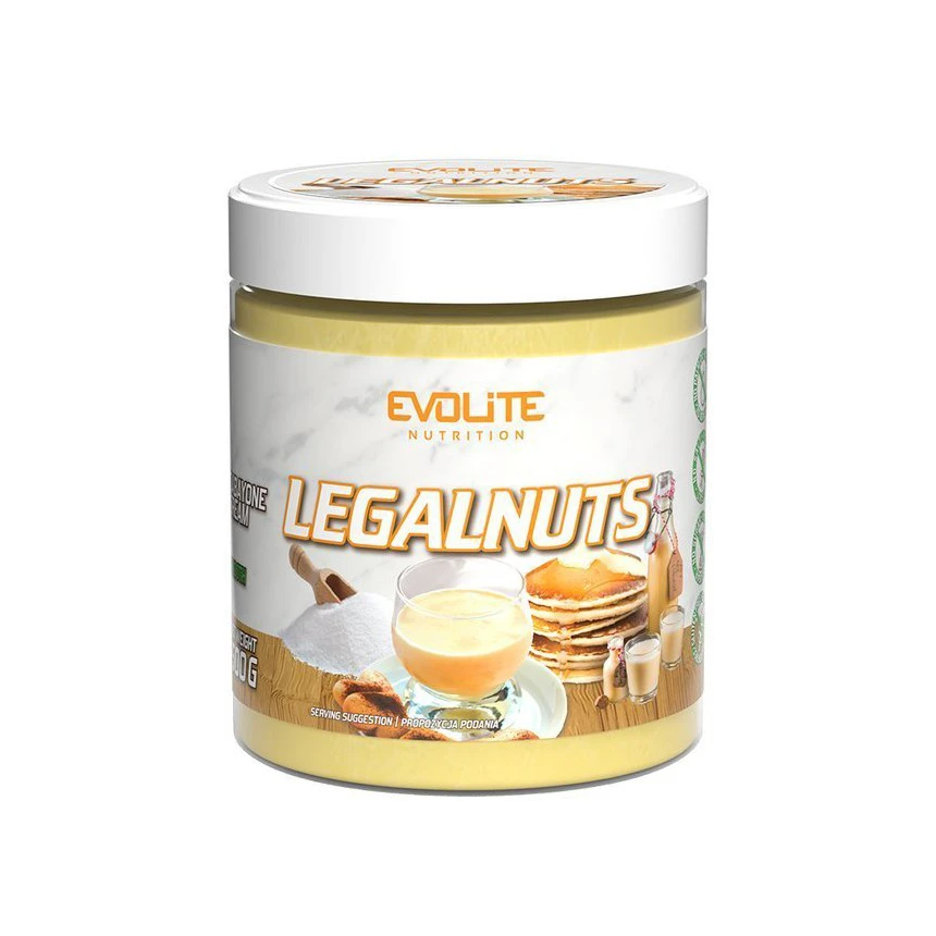 Evolite LegalNuts 500g - Zabayone Cream Smooth