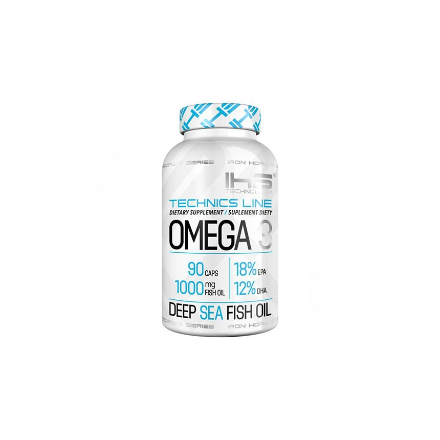 IHS Omega 3 - 90tabS. Kwasy Tłuszowe DHA EPA