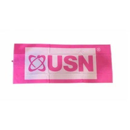 USN Pink Towel Różowy Ręcznik - 80x30