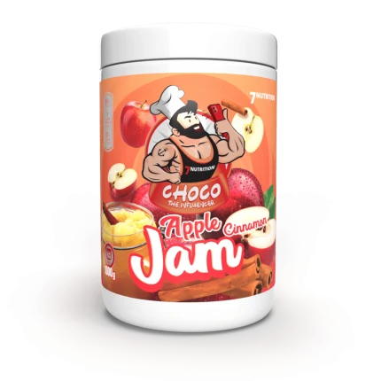 7Nutrition JAM Apple Cinnamon 1000g Frużelina Dżem Jabłko