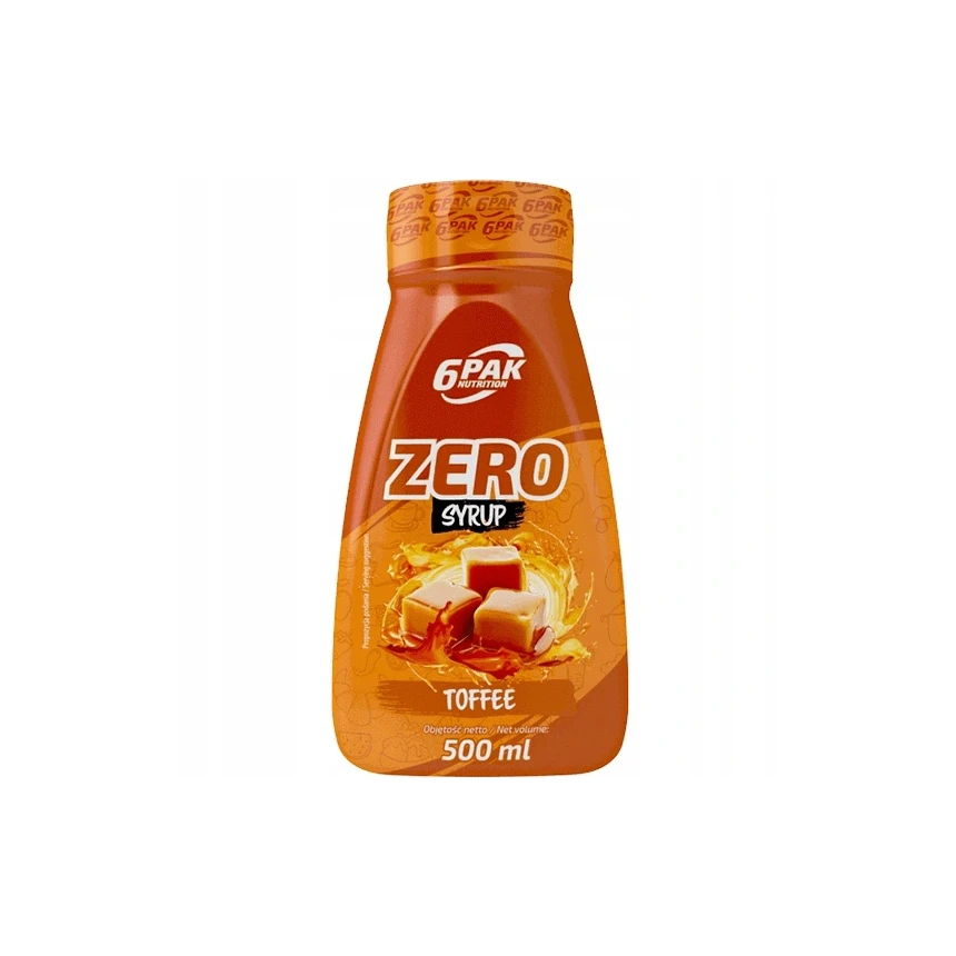 6PAK Sauce ZERO 500ml - Toffee Sos Toffi