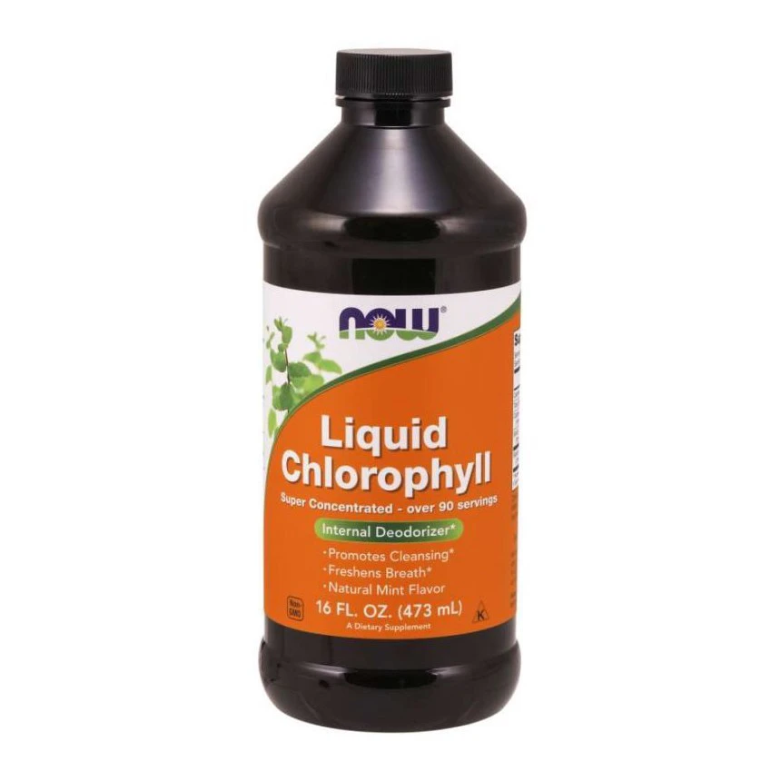 NOW Chlorophyll Liquid 473ml. Chlorofil