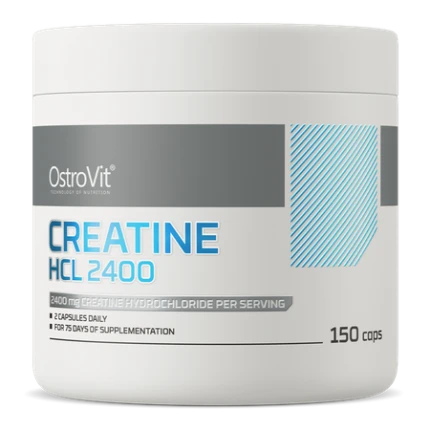 OstroVit Creatine HCL 2400 mg 150kaps. Chlorowodorek Kreatyny HCL