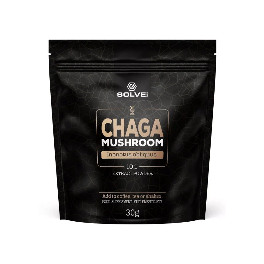 Solve Labs Chaga 10:1 Powder 30g Błyskoporek Podkrowy