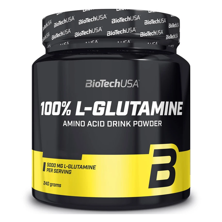 BioTech 100% L-Glutamine 240g Glutamina