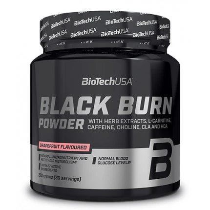 BioTech Black Burn 210g Spalacz tłuszczu