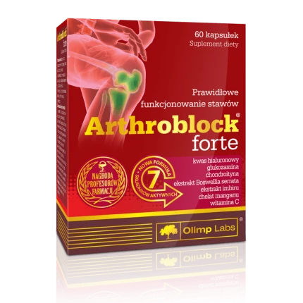 Olimp Arthroblock Forte - 60kaps. Zdrowe Stawy