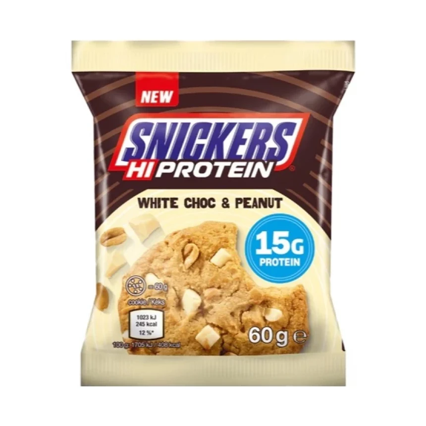 Snickers COOKIE Hi Protein  60g White Chocolate & Peanut