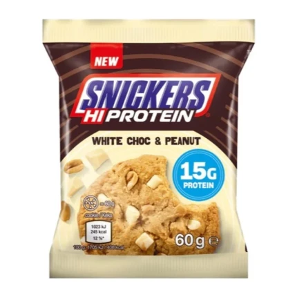 Snickers COOKIE Hi Protein  60g White Chocolate & Peanut