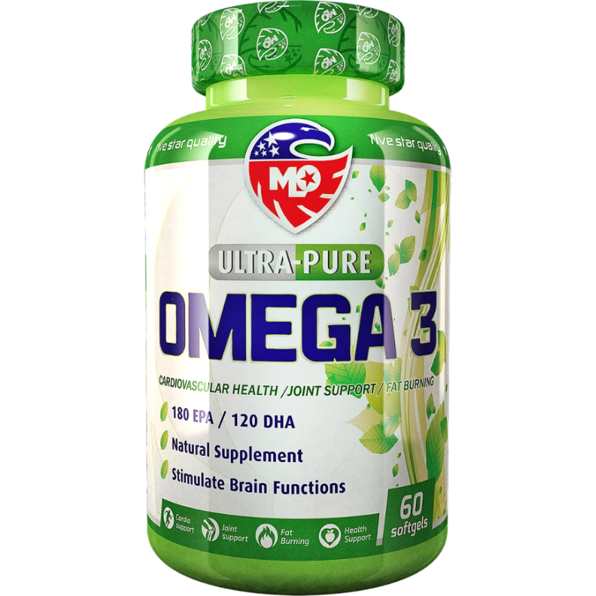 MLO Green Omega3 60softgels Kwasy EPA, DHA