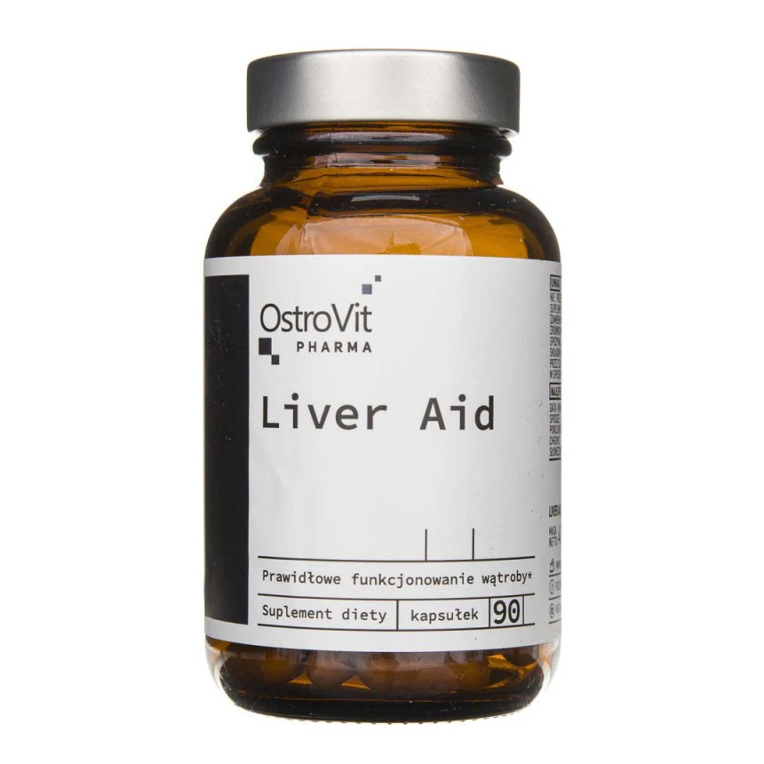 OstroVit Pharma Liver Aid - 90kaps. Wsparcie wątroby