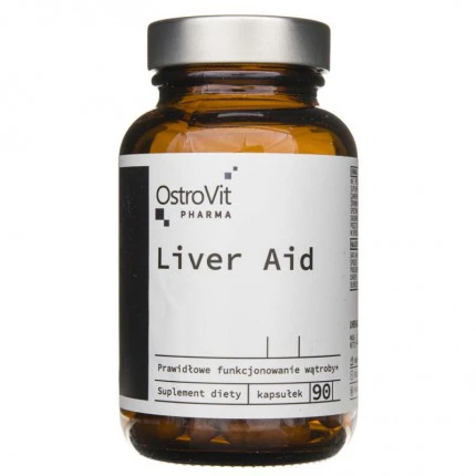 OstroVit Pharma Liver Aid - 90kaps. Wsparcie wątroby