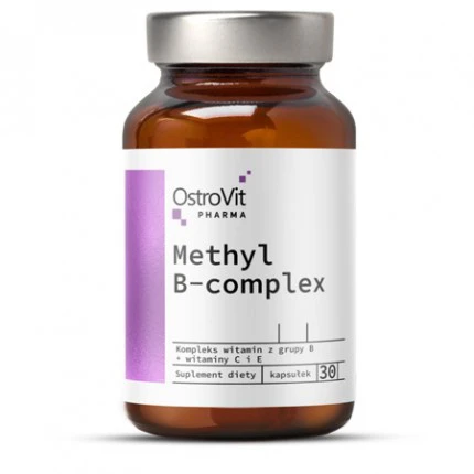 OstroVit Pharma Methyl B-Complex -30kaps. Witaminy z grupy B