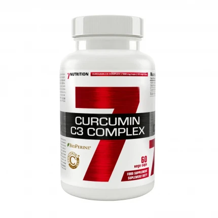 7Nutrition Curcumin C3 Complex 500mg 60kaps. Kurkumina
