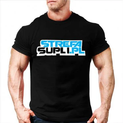 StrefaSupli T-Shirt Czarny 
