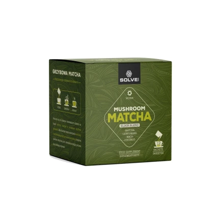 Solve Labs MATCHA Mushroom Elixir 12sasz.